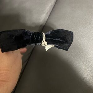 A New Day Black Velvet Headband